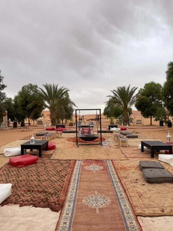 Отель Erg Chebbi Sahara Camp Мерзуга Экстерьер фото