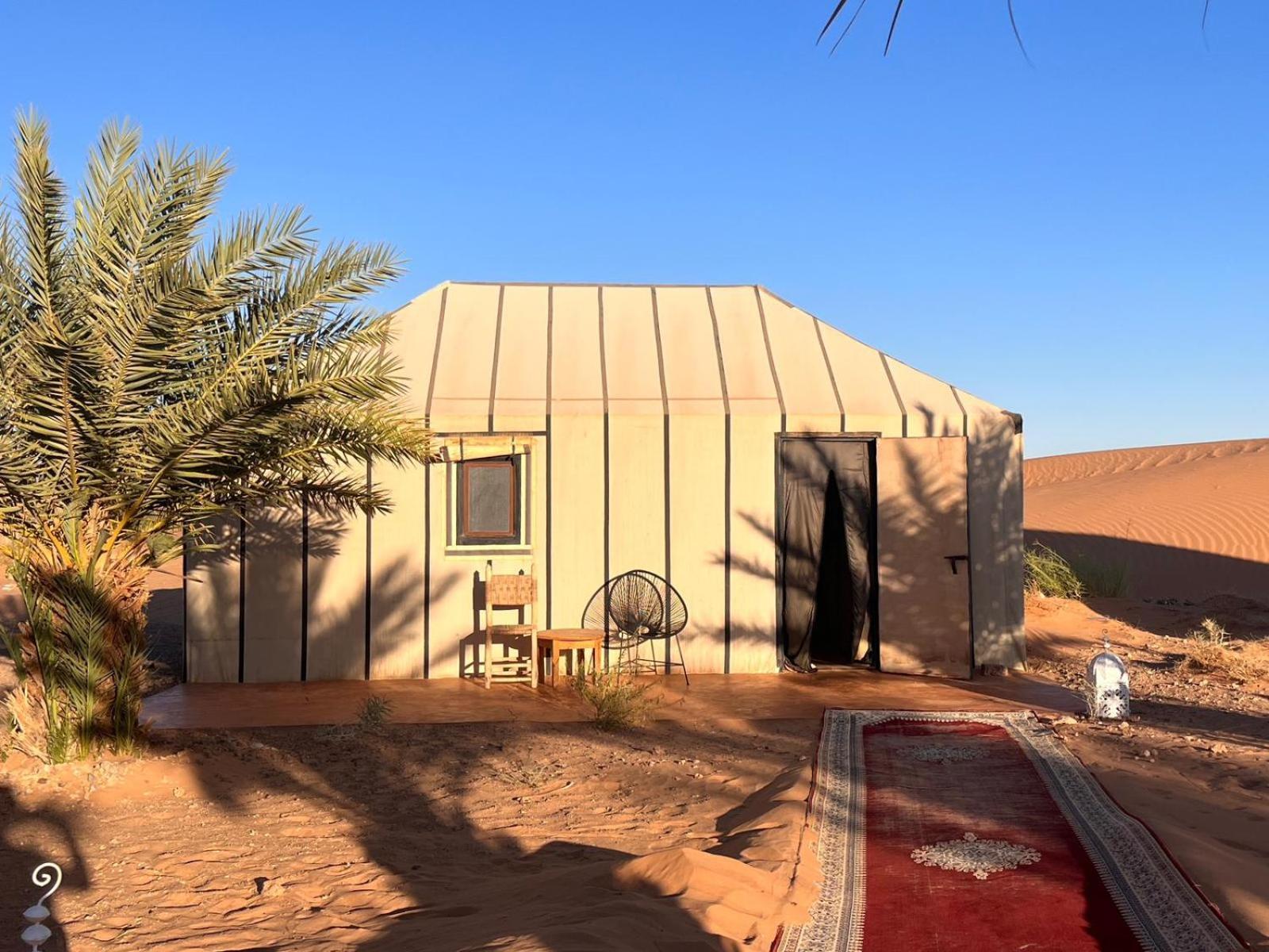 Отель Erg Chebbi Sahara Camp Мерзуга Экстерьер фото
