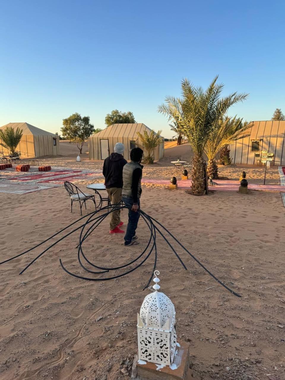 Отель Erg Chebbi Sahara Camp Мерзуга Экстерьер фото