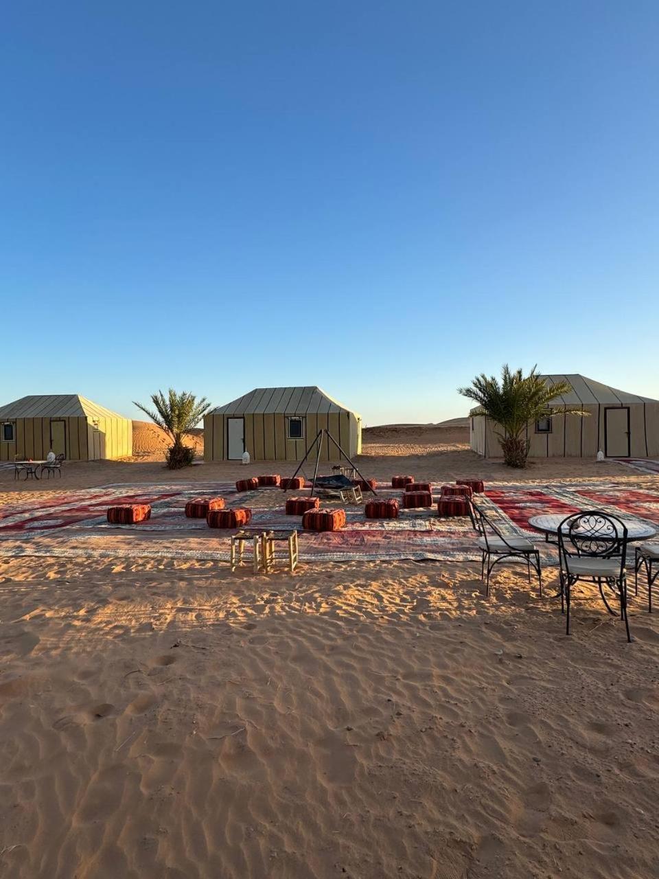 Отель Erg Chebbi Sahara Camp Мерзуга Экстерьер фото