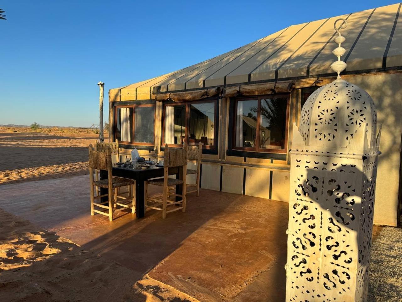Отель Erg Chebbi Sahara Camp Мерзуга Экстерьер фото